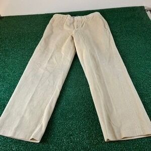 Tommy Hilfiger Corduroy Pants Casual Everyday Straight Y2K Beige Mens 33x30"